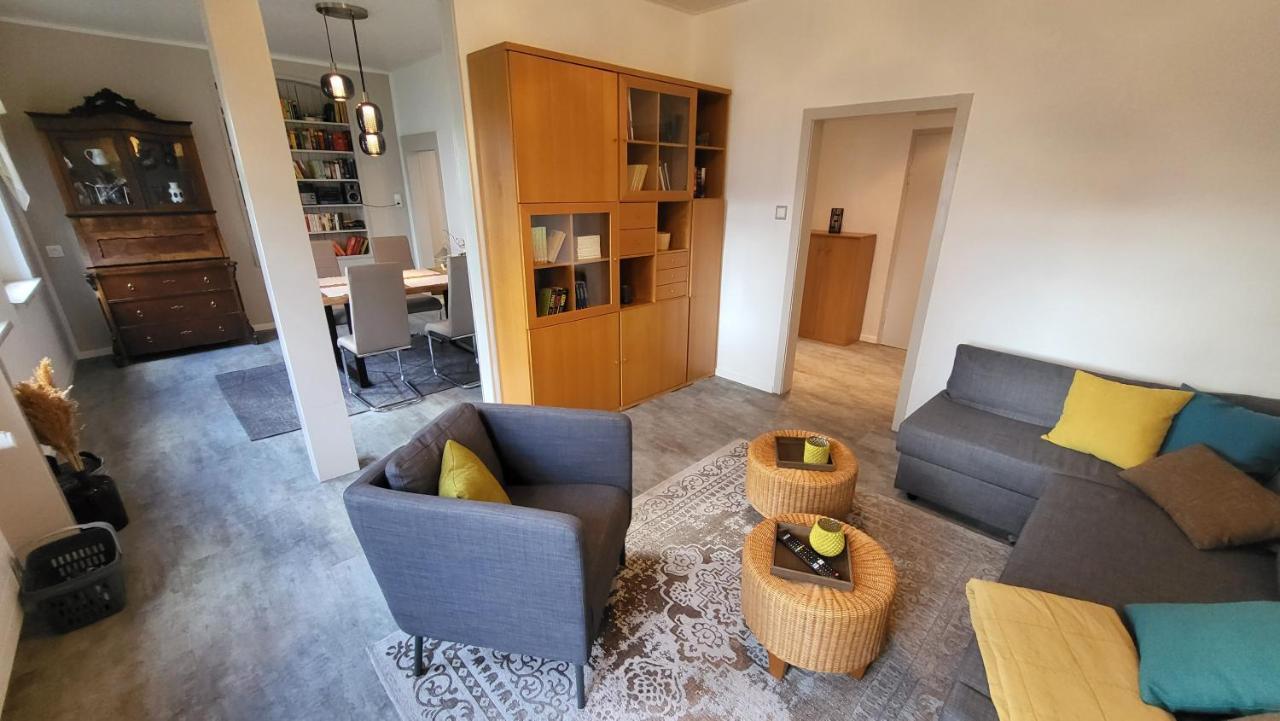 Apartments Am Saalebogen Mit Gartenterrasse, Grillkamin, Freie Parkplaetze 루돌슈타트 외부 사진